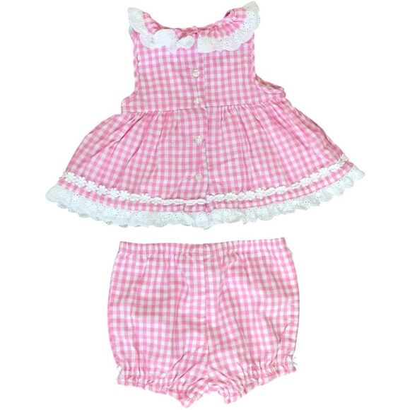 Little Me Baby Girls 2 Piece Pink & White
Matching Outfit Set. 12 Months. NEW. - Picture 2 of 7